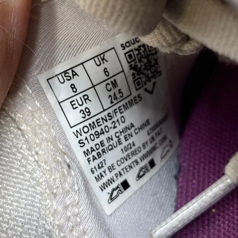 Saucony Endorphin Speed 4 Womens 8 Running Shoes Fog Plum Purple S10940-210